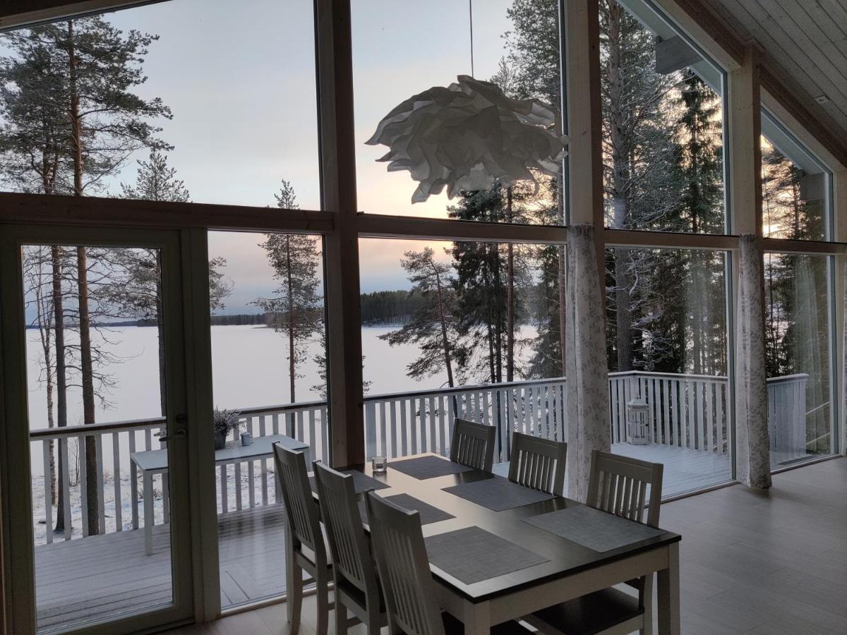 Villa Sirius Sieri, Nice Log-Cottage By The Lake Rovaniemi Zewnętrze zdjęcie