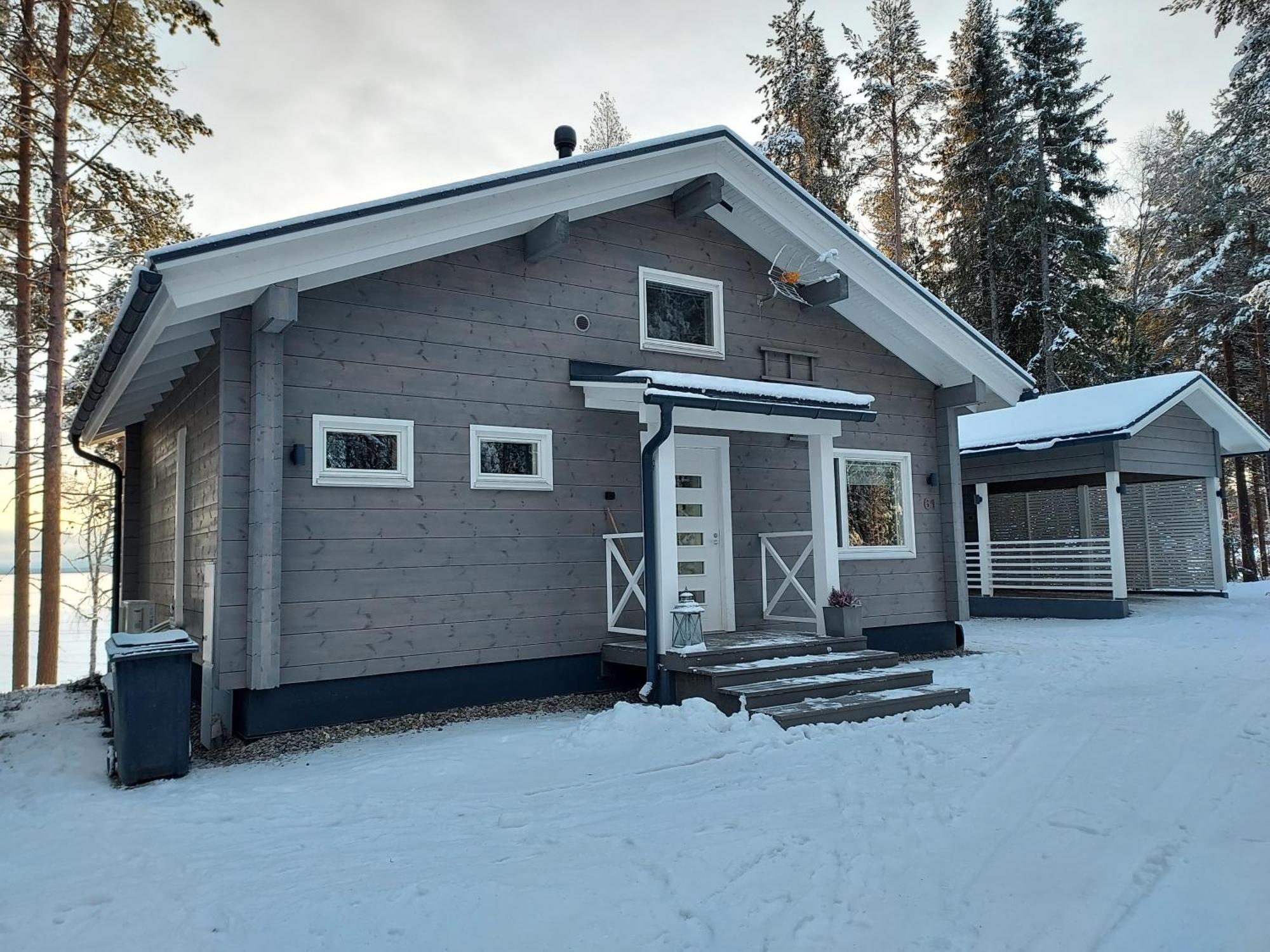 Villa Sirius Sieri, Nice Log-Cottage By The Lake Rovaniemi Zewnętrze zdjęcie
